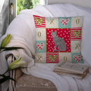Egyptian Mau Cat Love Throw Pillow - 14x14 Decorative Pillow – Art for Your Home & Patio CK5760PW1414