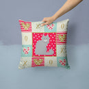 Norwegian Forest Cat Love Throw Pillow - 14x14 Decorative Pillow – Art for Your Home & Patio CK5772PW1414