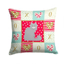 Norwegian Forest Cat Love Throw Pillow - 14x14 Decorative Pillow – Art for Your Home & Patio CK5772PW1414