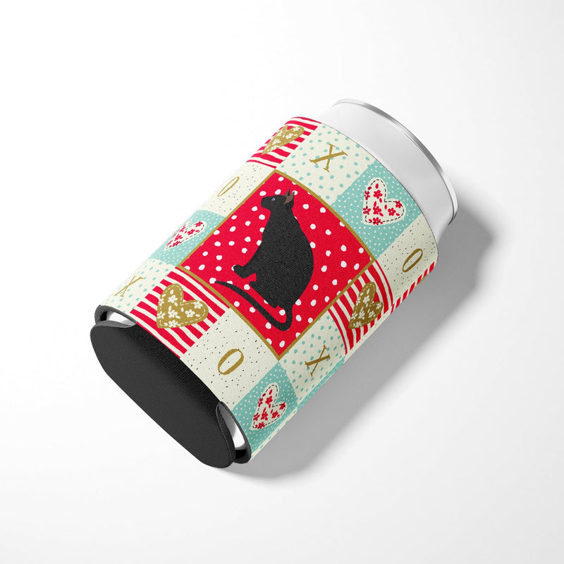 Ojos Azules Cat Love Can or Bottle Hugger CK5775CC