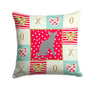 Oriental Shorthair Cat Love Throw Pillow - 14x14 Decorative Pillow – Art for Your Home & Patio CK5777PW1414