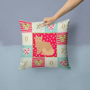 Selkirk Rex Cat Love Throw Pillow - 14x14 Decorative Pillow – Art for Your Home & Patio CK5784PW1414