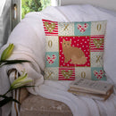 Selkirk Rex Cat Love Throw Pillow - 14x14 Decorative Pillow – Art for Your Home & Patio CK5784PW1414