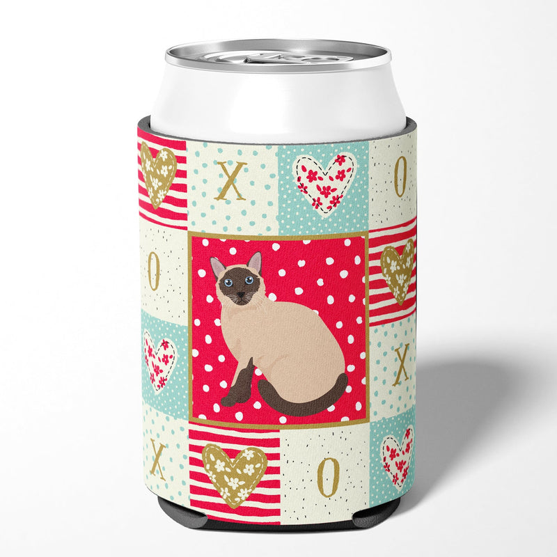 Siamese Traditional Cat Love Can or Bottle Hugger CK5787CC
