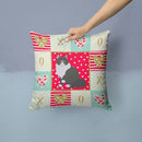 Siberian Forest Cat Love Throw Pillow - 14x14 Decorative Pillow – Art for Your Home & Patio CK5788PW1414