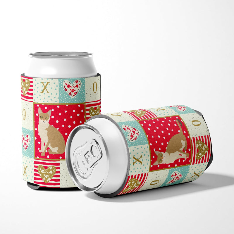 Singapura Cat Love Can or Bottle Hugger CK5789CC