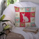 Sphynx Cat Love Throw Pillow - 14x14 Decorative Pillow – Art for Your Home & Patio CK5794PW1414