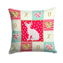 Sphynx Cat Love Throw Pillow - 14x14 Decorative Pillow – Art for Your Home & Patio CK5794PW1414