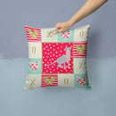 Ukrainian Levkoy Cat Love Throw Pillow - 14x14 Decorative Pillow – Art for Your Home & Patio CK5803PW1414