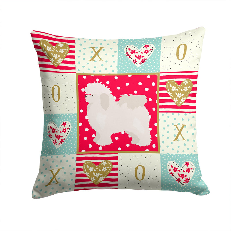 Bolognese Love Fabric Decorative Pillow CK5815PW1414