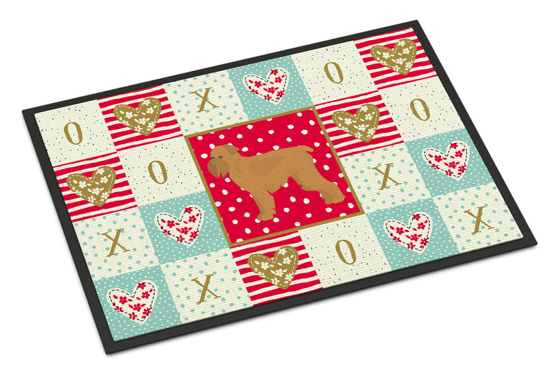 Brussels Griffon Love Doormat - 18x27 Decorative Floor Mat – Indoor/Outdoor Rug with Artistic Flair CK5817MAT