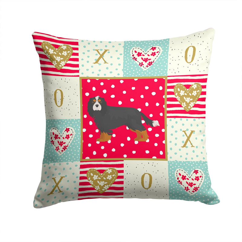 Cavalier King Charles Spaniel Love Throw Pillow - 14x14 Decorative Pillow – Art for Your Home & Patio CK5819PW1414
