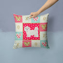 Kyi-Leo Love Throw Pillow - 14x14 Decorative Pillow – Art for Your Home & Patio CK5855PW1414