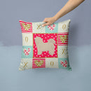 Odis Love Throw Pillow - 14x14 Decorative Pillow – Art for Your Home & Patio CK5870PW1414