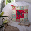 Standard Poodle Love Throw Pillow - 14x14 Decorative Pillow – Art for Your Home & Patio CK5881PW1414