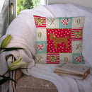 Toy Poodle Love Throw Pillow - 14x14 Decorative Pillow – Art for Your Home & Patio CK5882PW1414