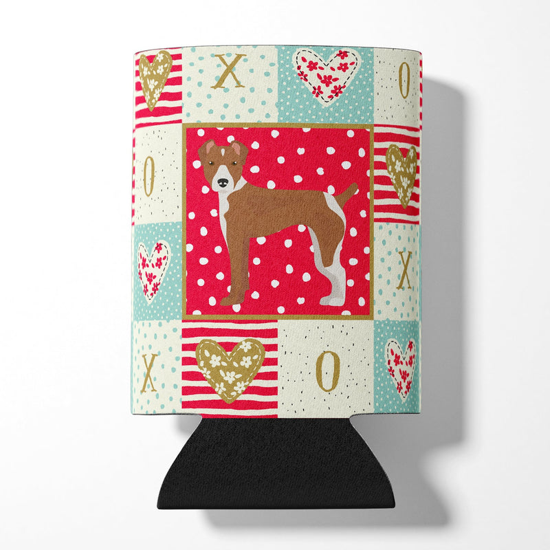 Rat Terrier Love Can or Bottle Hugger CK5887CC