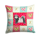 Tibetan Terrier Love Throw Pillow - 14x14 Decorative Pillow – Art for Your Home & Patio CK5898PW1414