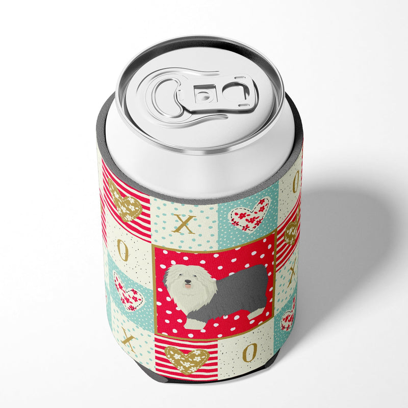 Old English Sheepdog Love Can or Bottle Hugger CK5942CC