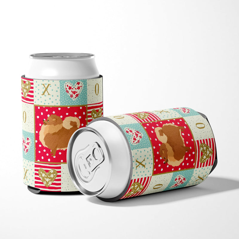 Pomeranian Love Can or Bottle Hugger CK5945CC