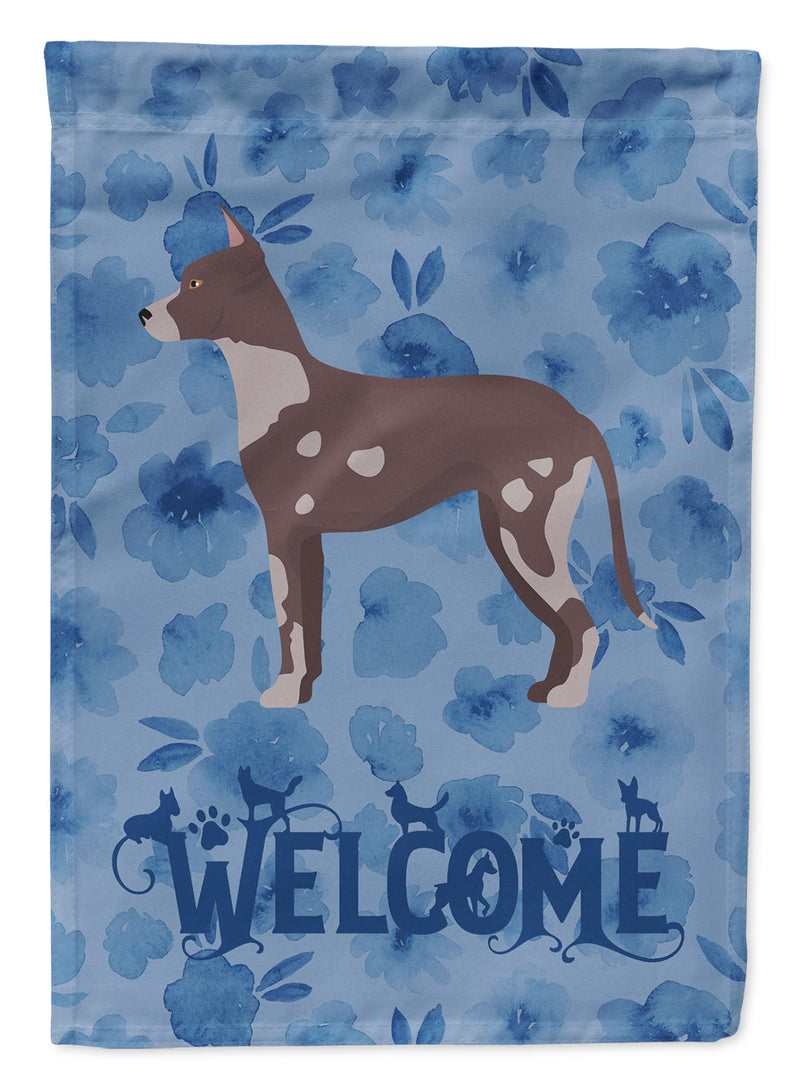 Peruvian Hairless Dog Welcome Flag Garden Size CK6031GF