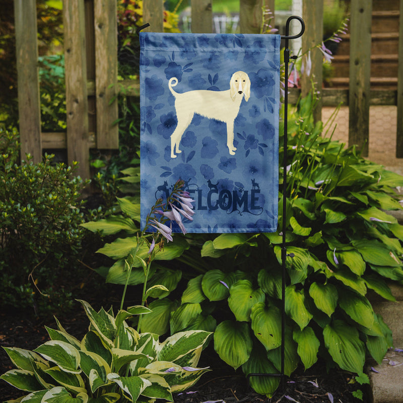 Afghan Hound Welcome Flag Garden Size CK6058GF