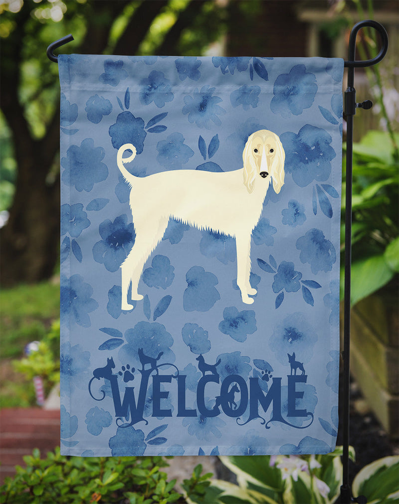 Afghan Hound Welcome Flag Garden Size CK6058GF