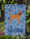 Bloodhound Welcome Garden Flag – Decorative Outdoor Yard Flag CK6064GF