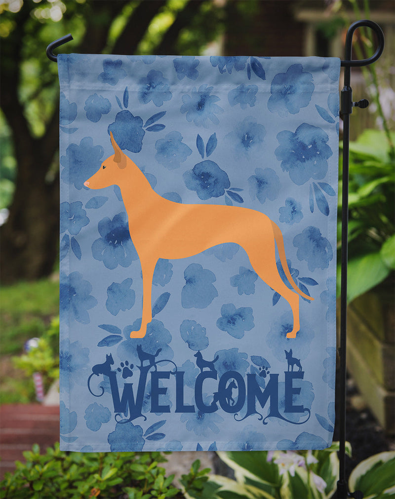 Pharaoh Hound Welcome Flag Garden Size CK6115GF