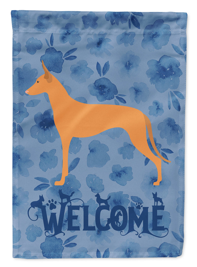 Pharaoh Hound Welcome Flag Garden Size CK6115GF