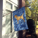Border Terrier Welcome Flag Canvas House Size CK6116CHF