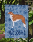 Borzoi Russian Greyhound Welcome Garden Flag – Decorative Outdoor Yard Flag CK6126GF