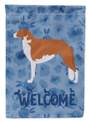 Borzoi Russian Greyhound Welcome Garden Flag – Decorative Outdoor Yard Flag CK6126GF