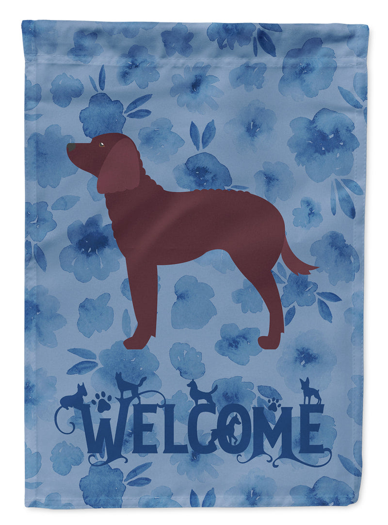 American Water Spaniel Welcome Flag Canvas House Size CK6128CHF