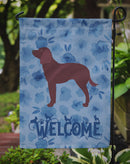 American Water Spaniel Welcome Garden Flag – Decorative Outdoor Yard Flag CK6128GF