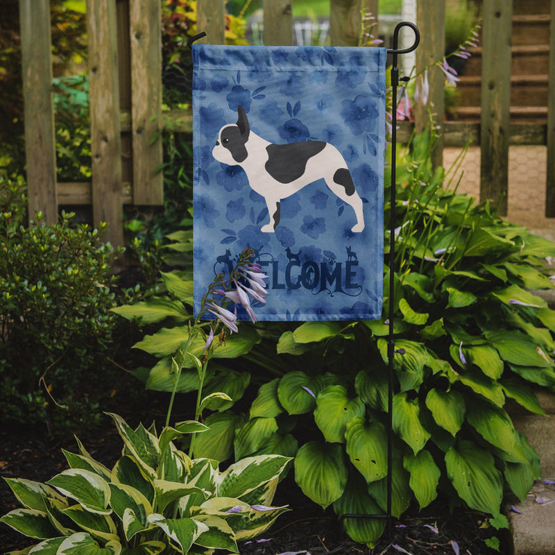 French Bulldog Welcome Flag Garden Size CK6168GF