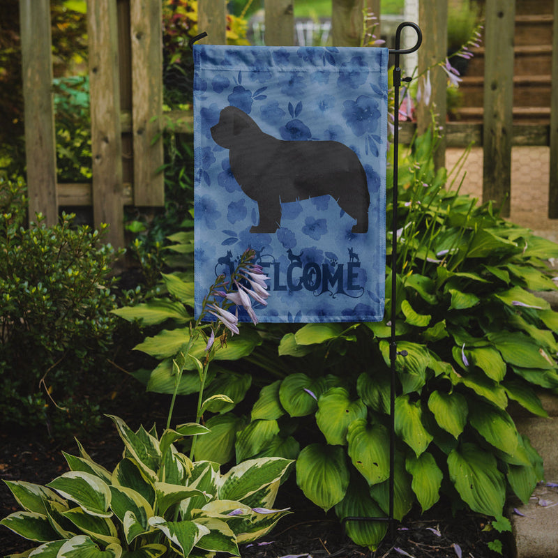 Newfoundland Welcome Garden Flag – Decorative Outdoor Yard Flag CK6191GF
