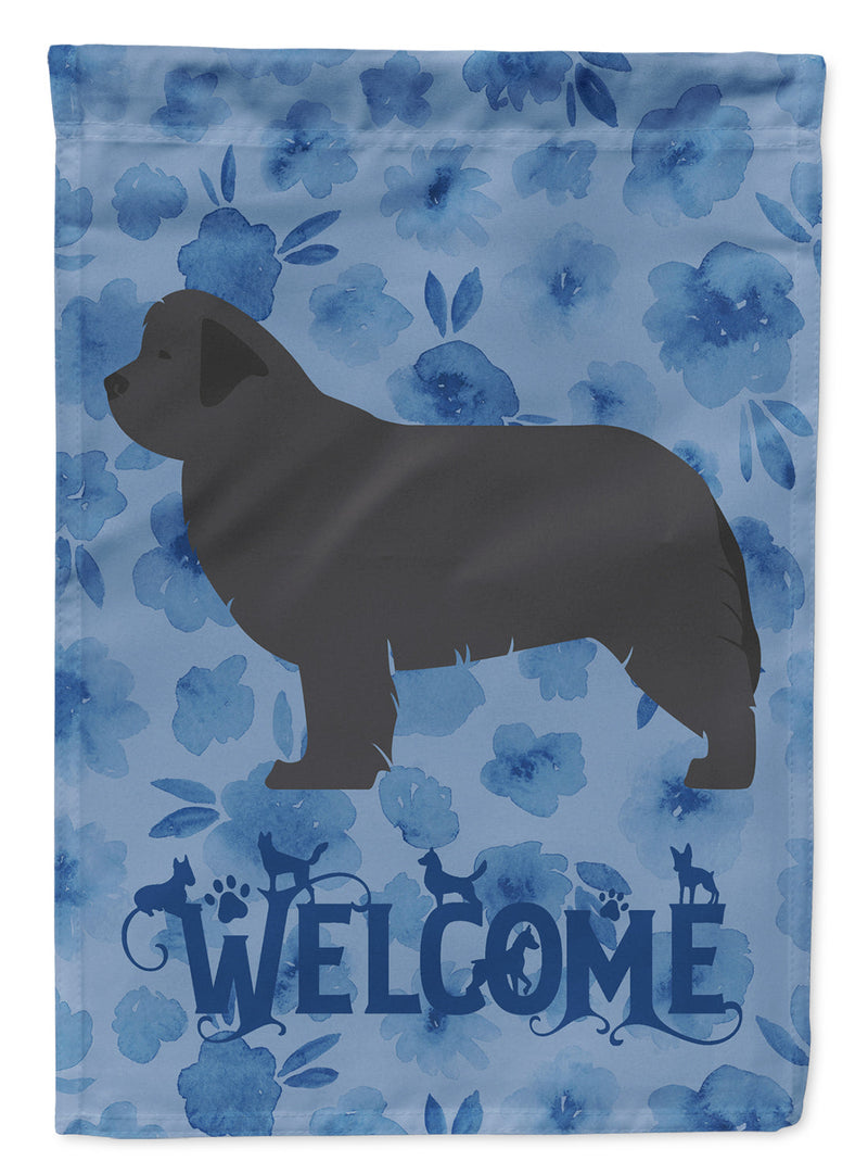 Newfoundland Welcome Garden Flag – Decorative Outdoor Yard Flag CK6191GF