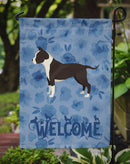 American Staffordshire Terrier Welcome Garden Flag – Decorative Outdoor Yard Flag CK6219GF