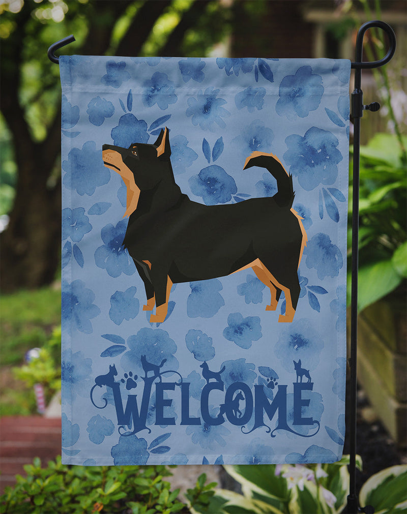 Lancashire Terrier Welcome Garden Flag – Decorative Outdoor Yard Flag CK6254GF