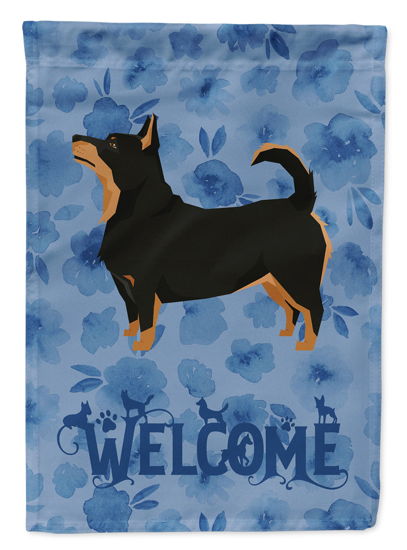 Lancashire Terrier Welcome Garden Flag – Decorative Outdoor Yard Flag CK6254GF