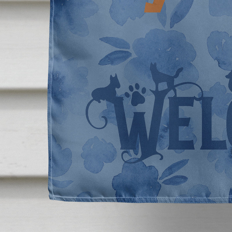 Vizsla Welcome Flag Canvas House Size CK6272CHF