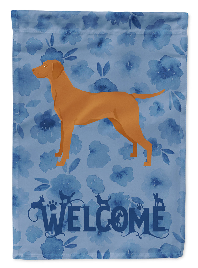 Vizsla Welcome Flag Canvas House Size CK6272CHF