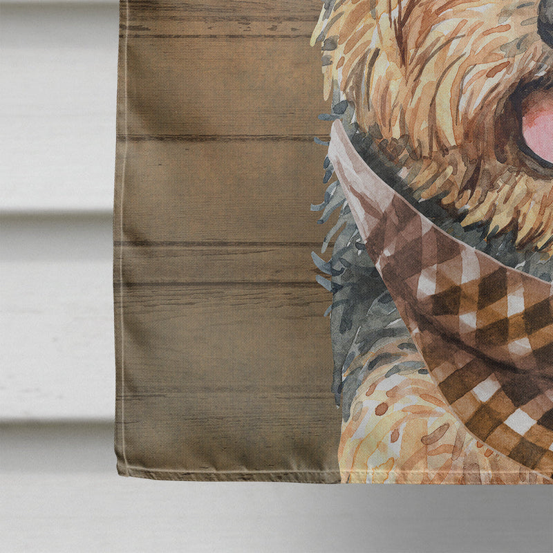 Yorkshire Terrier Country Dog Flag Canvas House Size CK6327CHF