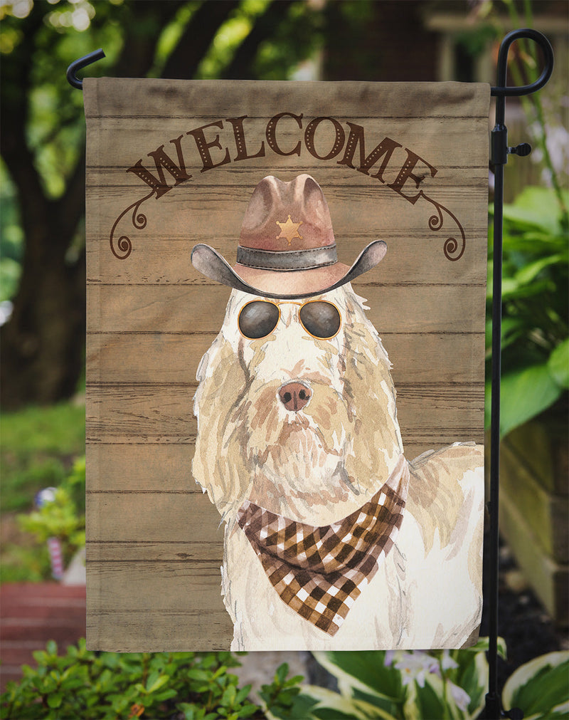 Spinone Italiano Country Dog Flag Garden Size CK6366GF