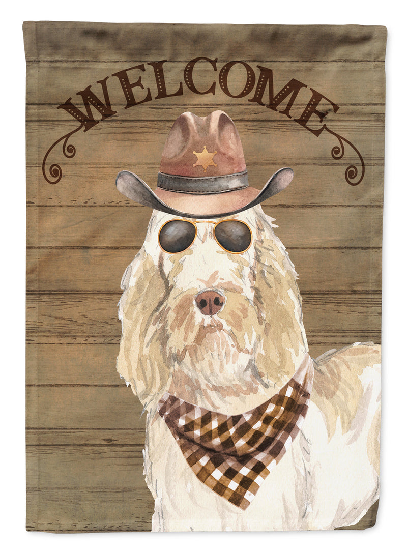 Spinone Italiano Country Dog Flag Garden Size CK6366GF