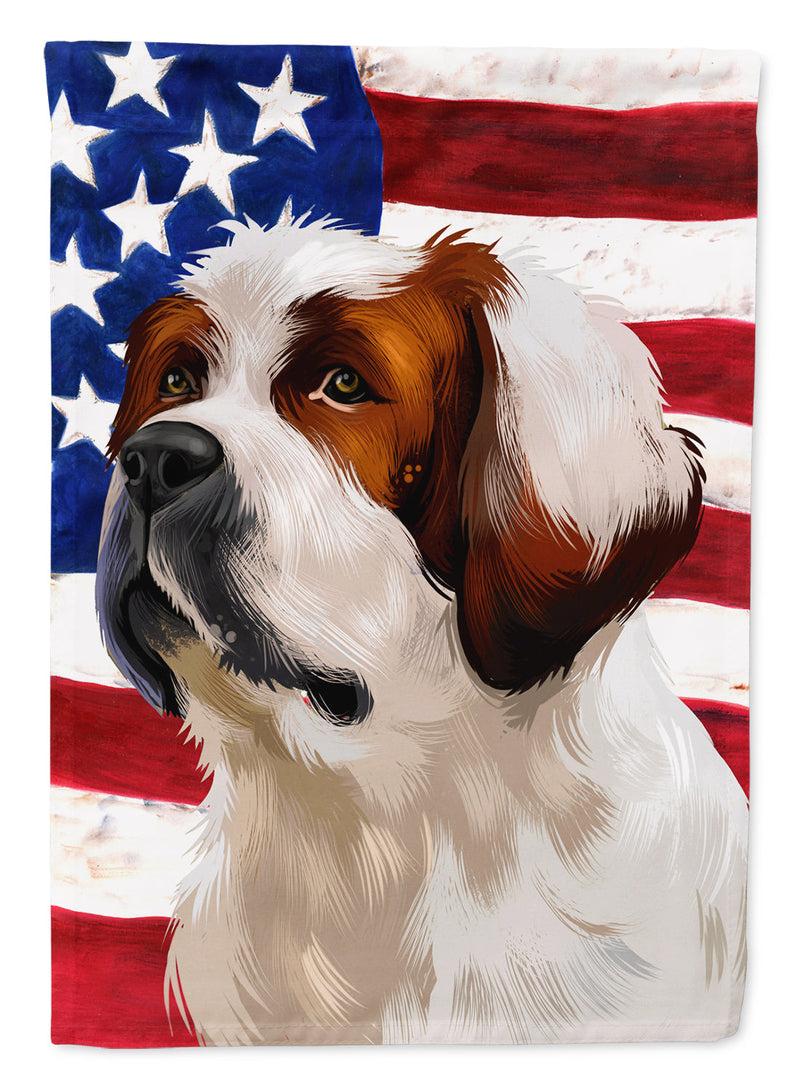 Alpine Mastiff American Flag Flag Canvas House Size CK6393CHF