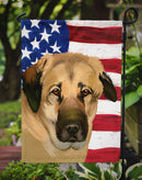 Anatolian Shepherd Dog American Flag Garden Flag - Outdoor Decorative Yard Flag CK6403GF