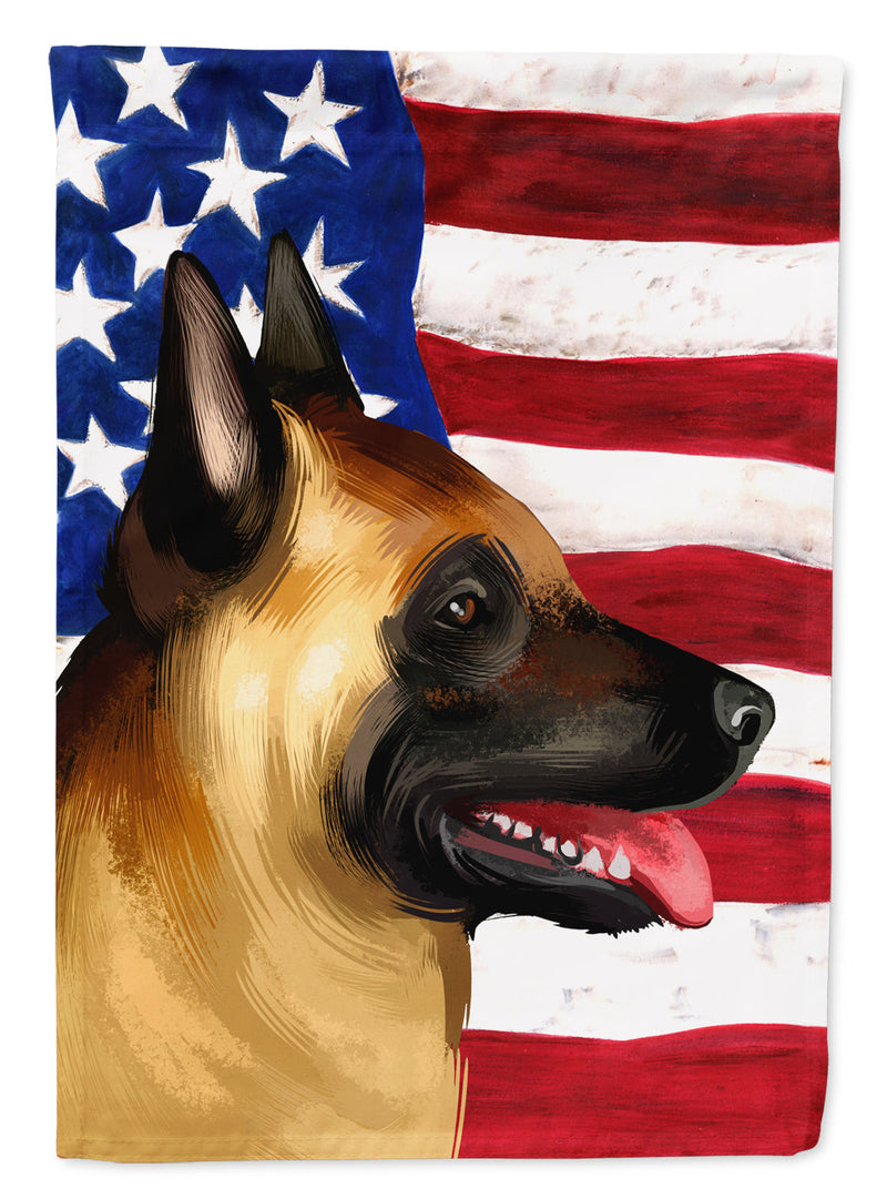 Belgian Malinois American Flag Flag Garden Size CK6428GF