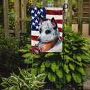 Blue Heeler Dog American Flag Garden Flag - Outdoor Decorative Yard Flag CK6441GF